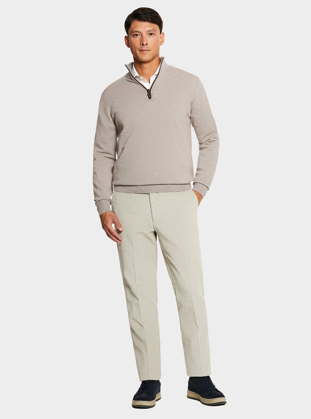Pantalone tasca america in velluto a coste in puro cotone