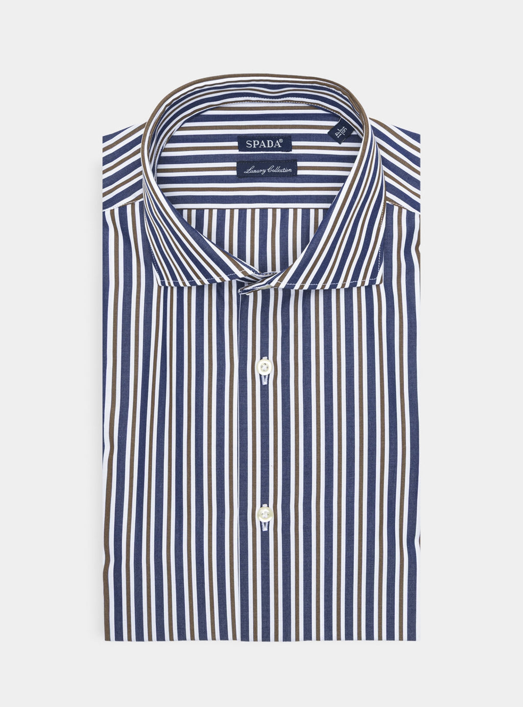 Camicia multiriga in puro cotone