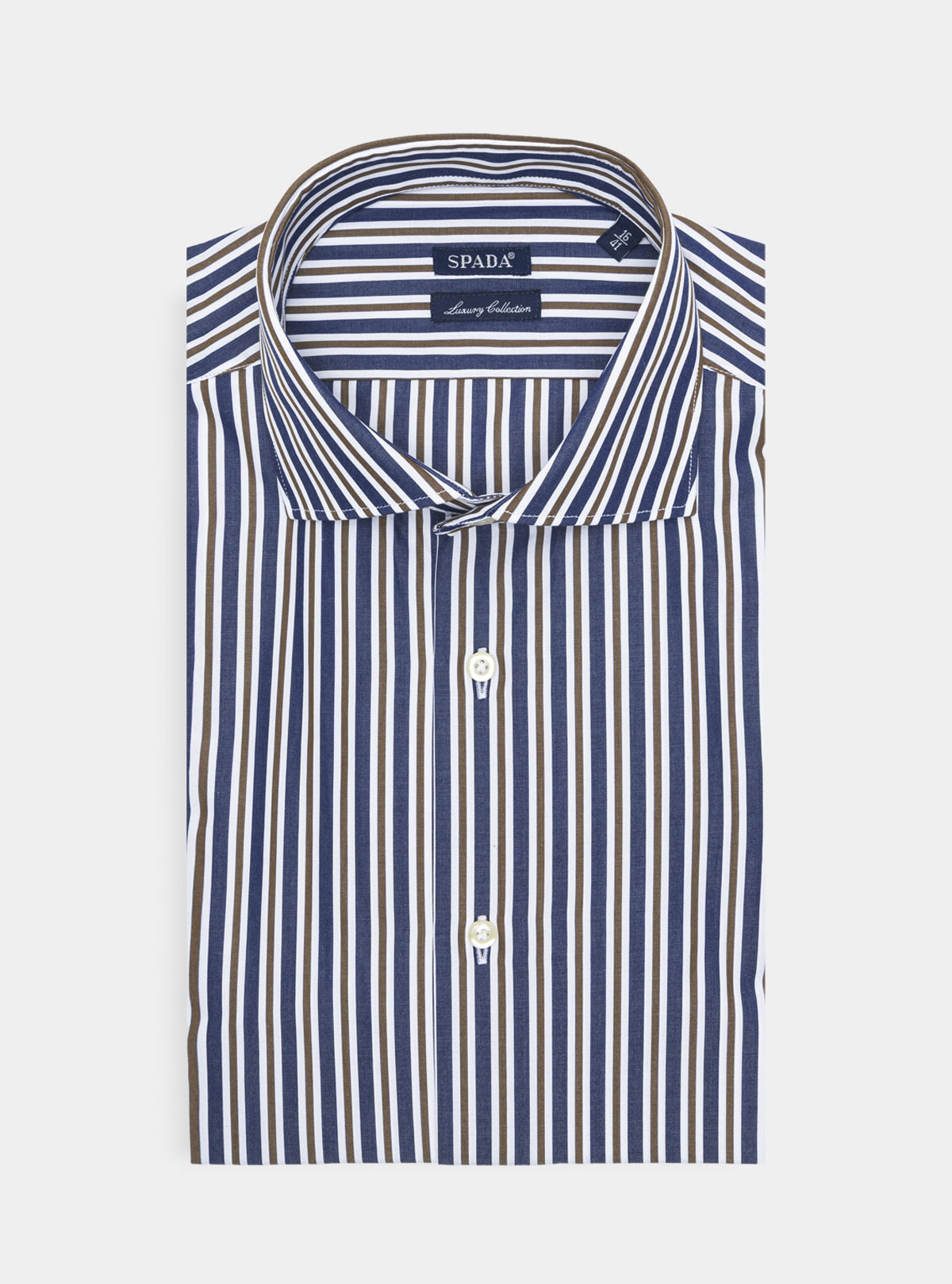 Camicia multiriga in puro cotone
