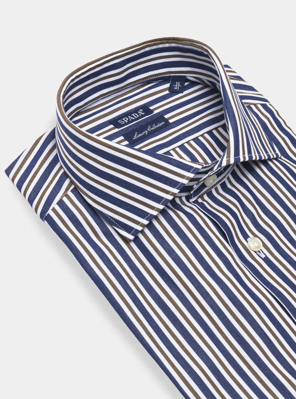Camicia multiriga in puro cotone