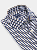 Camicia multiriga in puro cotone
