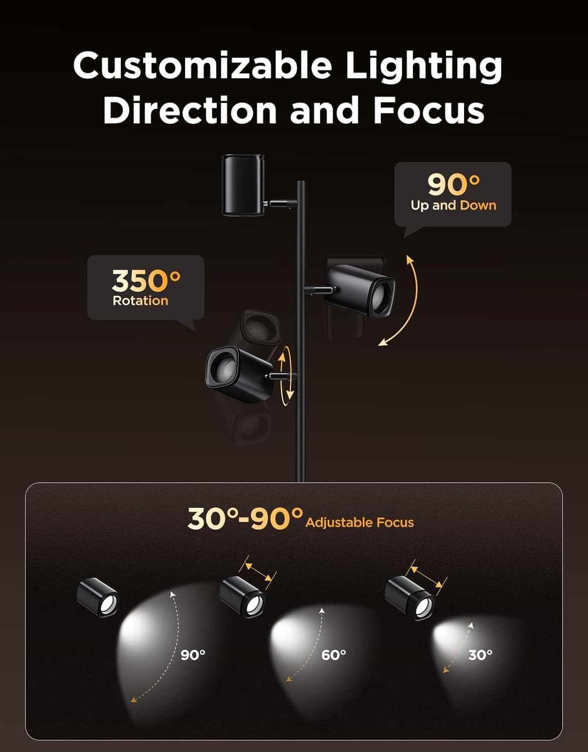 Govee Tree Floor Lamp LuminBlend Matter Compatible